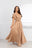 Sukienka Ines cappuccino – elegancka, na wesele