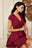 elegancka sukienka simona bordo