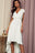 elegancka sukienka selena ecru