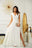 elegancka sukienka Mielna ecru