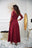 sukienka Pamela - bordo