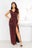Sukienka Tiffany - bordo
