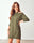 Bawełniana tunika Carla - khaki