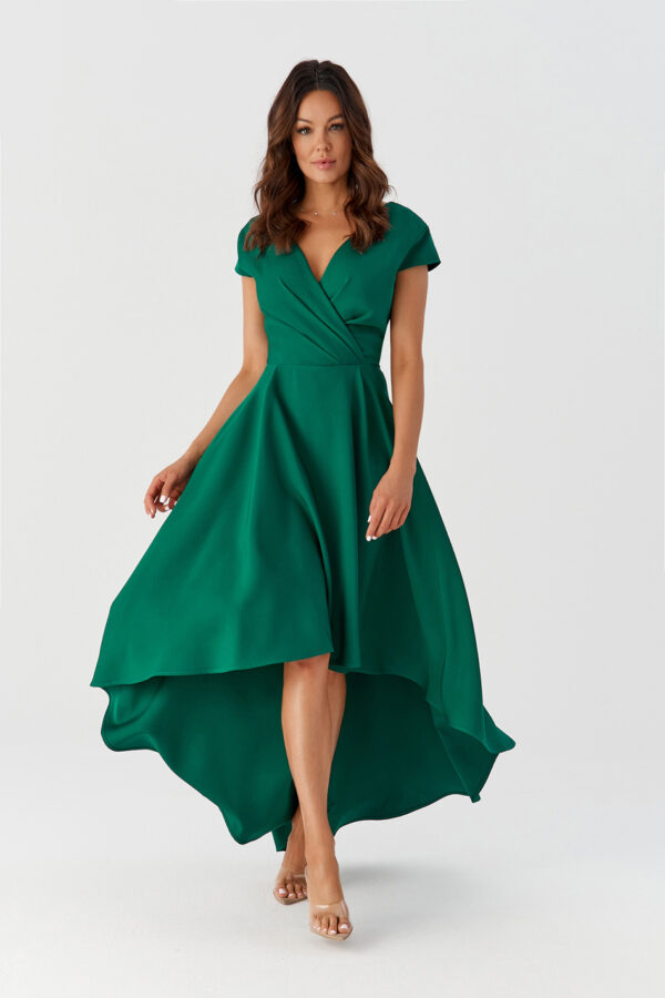 Sukienka Selena - butelkowa zieleń