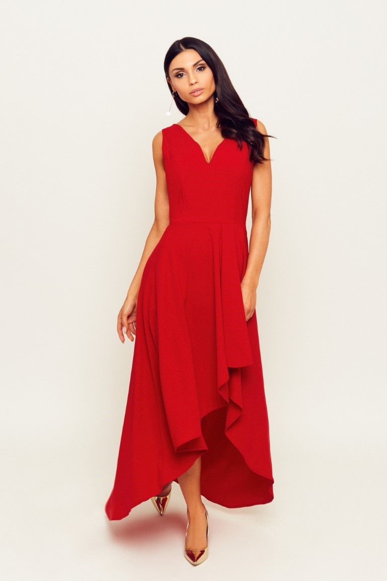 Sukienka Valentina - czerwona