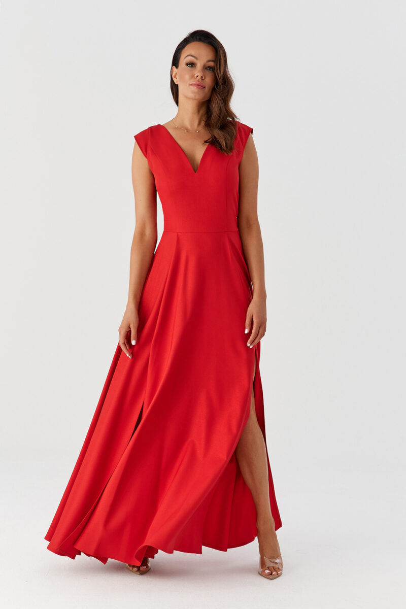 Sukienka Milena - czerwona