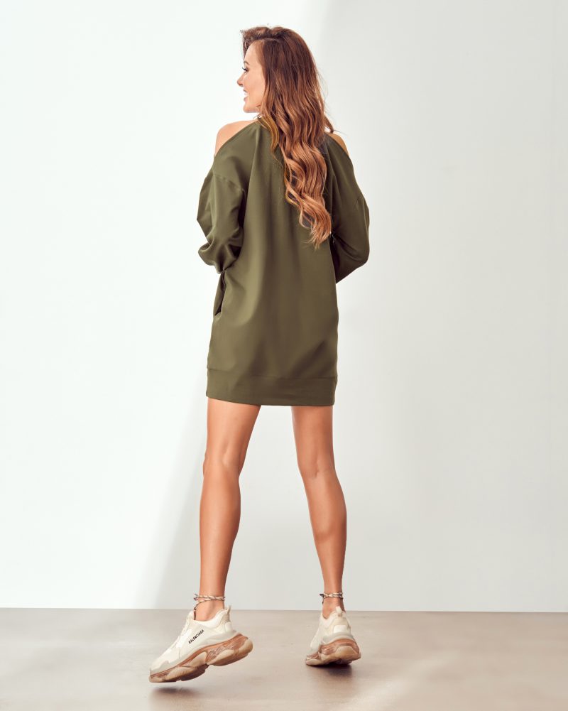 Bawełniana tunika Mona - khaki